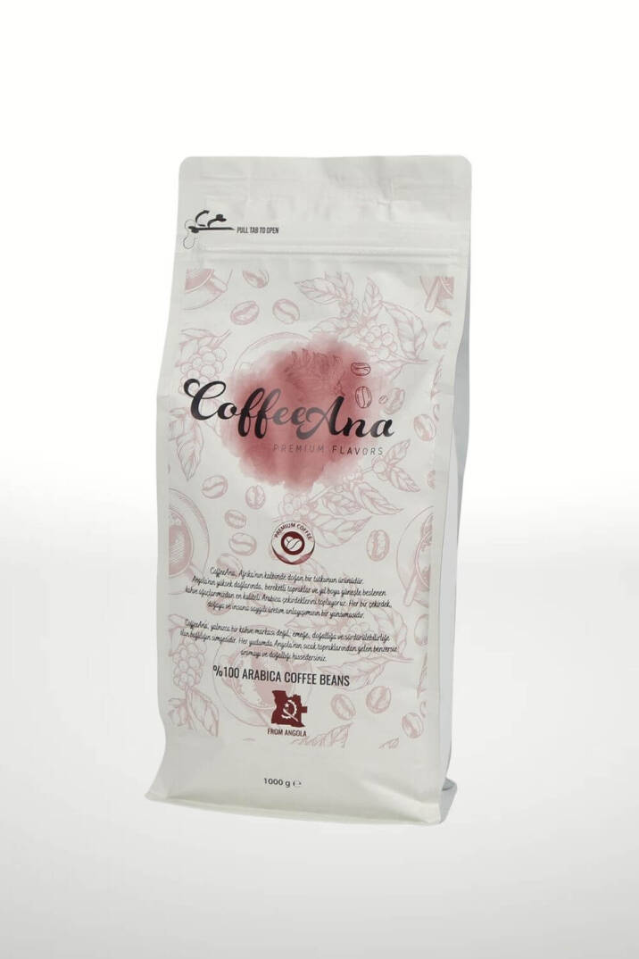 CoffeeAna %100 Arabica Angola Espresso – 1000 gr | Orta-Koyu Kavurma | Orta Gövde | Egzotik Meyve Aromalı - 7