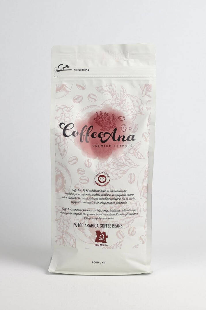 CoffeeAna %100 Arabica Angola Espresso – 1000 gr | Orta-Koyu Kavurma | Orta Gövde | Egzotik Meyve Aromalı - 3