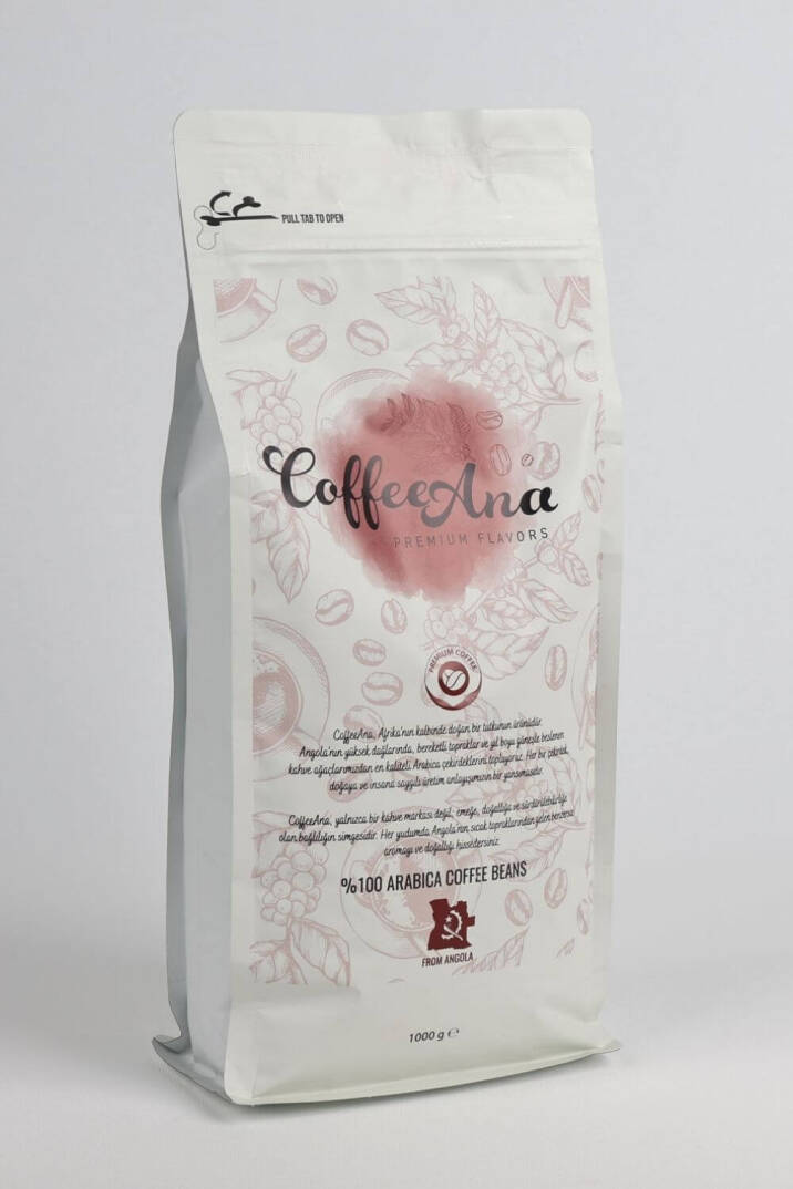 CoffeeAna %100 Arabica Angola Espresso – 1000 gr | Orta-Koyu Kavurma | Orta Gövde | Egzotik Meyve Aromalı - 12