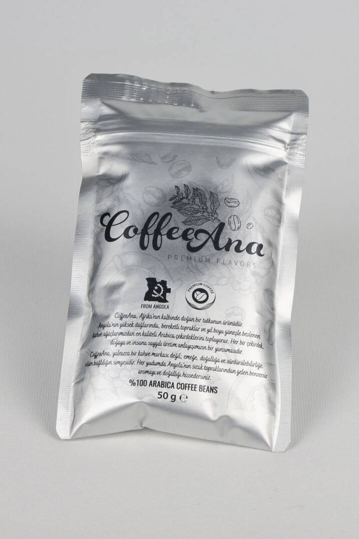 CoffeeAna %100 Arabica Angola Espresso | Orta-Koyu Kavurma | 50 gr | Orta Gövde, Dolgun Tat - 2